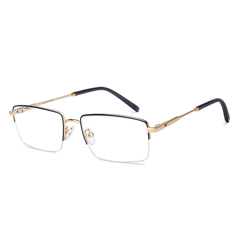 Vincent Chase Online Sky Blue Half Rim Rectangle right side