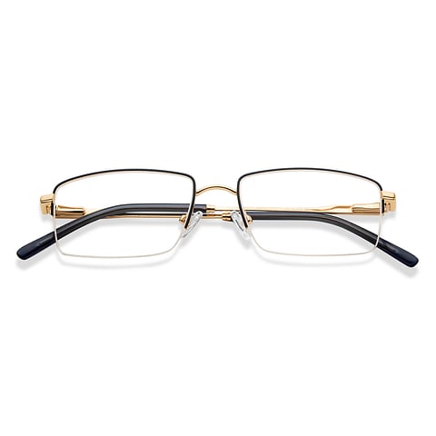 Vincent Chase Online Sky Blue Half Rim Rectangle left side
