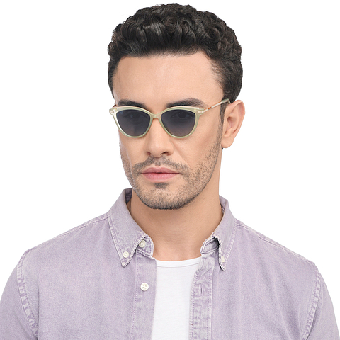 فينسنت تشيس أونلاين ذهب حافة كاملة عين القطة left side