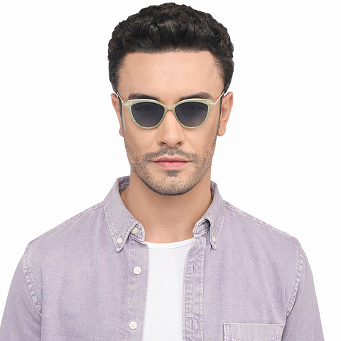 فينسنت تشيس أونلاين ذهب حافة كاملة عين القطة right side