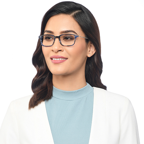 Vincent Chase Online Light Gray Full Rim Rectangle left side