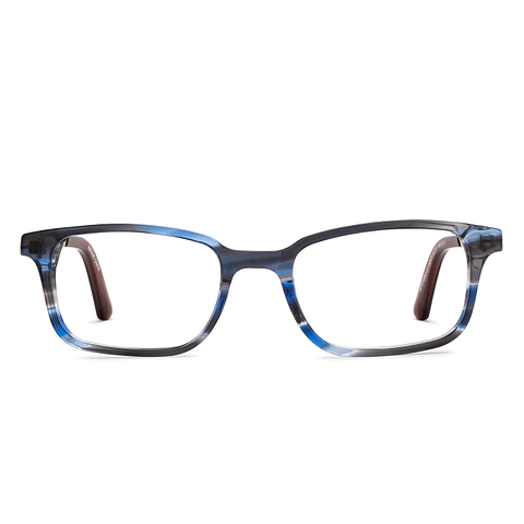 Vincent Chase Online Grey Blue Tortoise Full Rim Rectangle left side