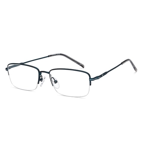 Vincent Chase Online Sky Blue Half Rim Rectangle right side