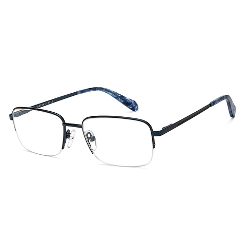 Vincent Chase Online Sky Blue Half Rim Rectangle right side