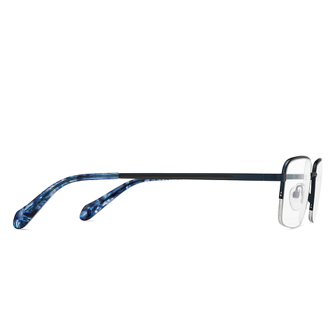 Vincent Chase Online Sky Blue Half Rim Rectangle left side