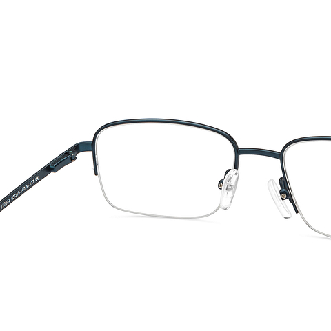 Vincent Chase Online Sky Blue Half Rim Rectangle right side