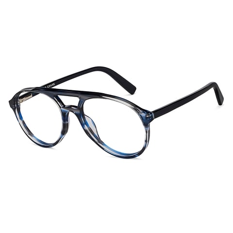 Vincent Chase Online Blue Tortoise Full Rim Aviator right side