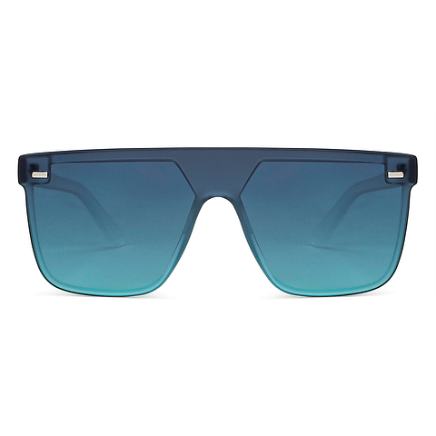 Vincent Chase Blue Transparent Full Rim Square right side