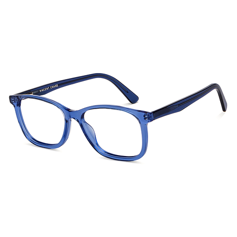 Vincent Chase Online Blue Transparent Full Rim Rectangle right side