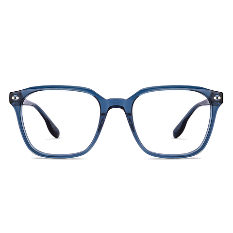 Vincent Chase Blue Transparent Full Rim Square right side
