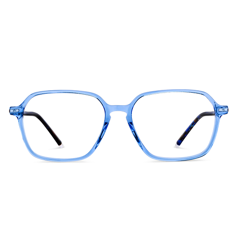 Vincent Chase Online Blue Transparent Full Rim Geometric left side