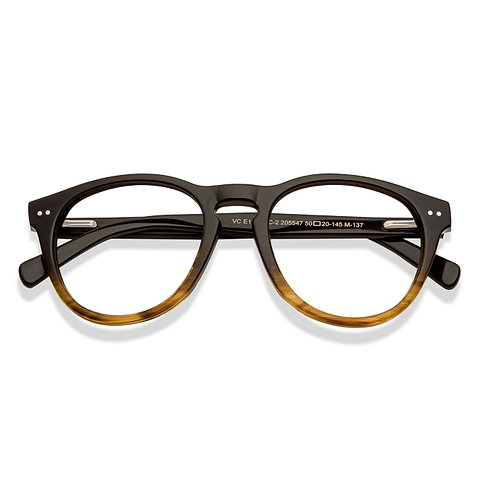 Vincent Chase Online Light Brown Full Rim Round left side