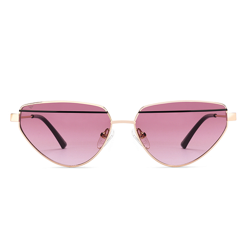 Buy Brown Gradient Gold Black Full Rim Cat eye Vincent Chase