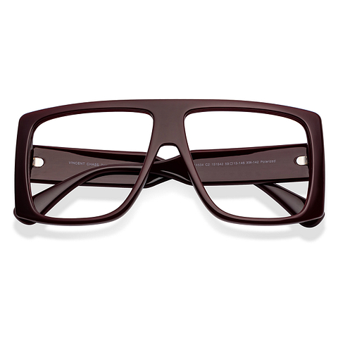 Buy Karan Johar : Brown Grey Full Rim Square Vincent Chase URBAN