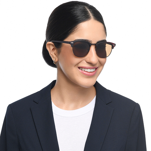 Vincent Chase Online Red Full Rim Clubmaster right side