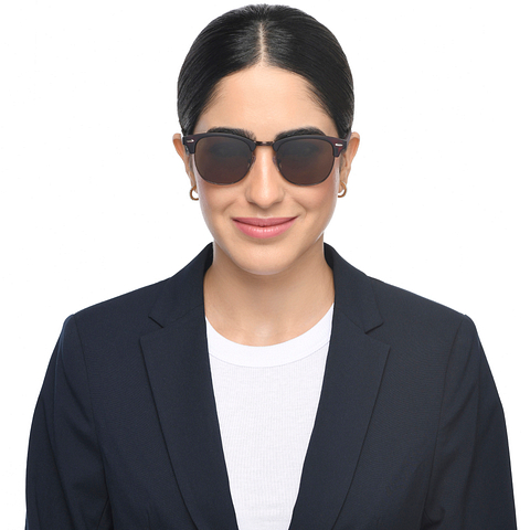 Vincent Chase Online Red Full Rim Clubmaster left side