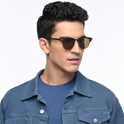 Vincent Chase Online Red Full Rim Clubmaster left side