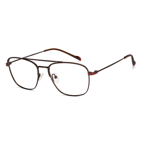 Vincent Chase Brown Maroon Full Rim Square right side