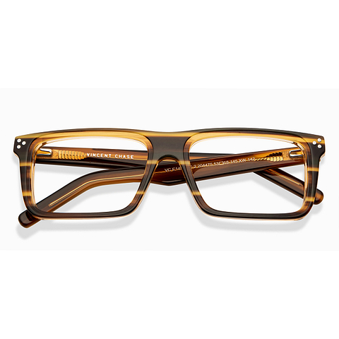 Vincent Chase Online Light Brown Full Rim Rectangle left side