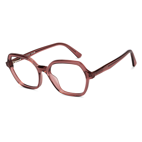 Vincent Chase Online Brown Transparent Full Rim Geometric right side