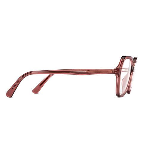 Vincent Chase Online Brown Transparent Full Rim Geometric left side