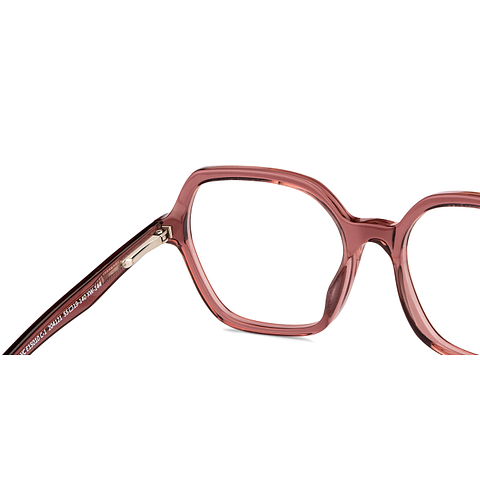 Vincent Chase Online Brown Transparent Full Rim Geometric right side