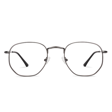 Vincent Chase Online Dark Gunmetal Full Rim Geometric right side