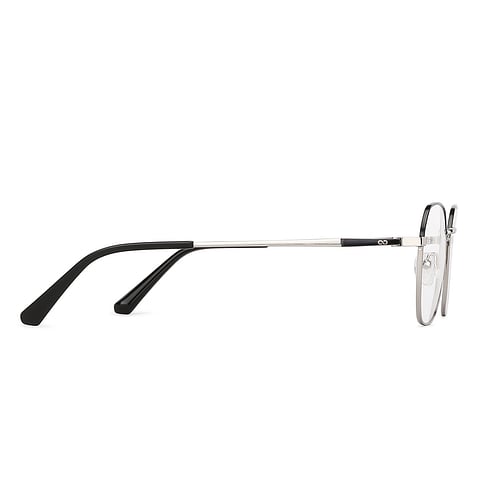 Vincent Chase Dark Gunmetal Full Rim Geometric right side