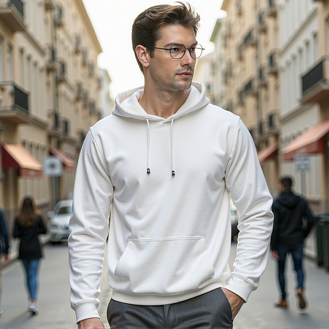 Vincent Chase Dark Gunmetal Full Rim Geometric left side