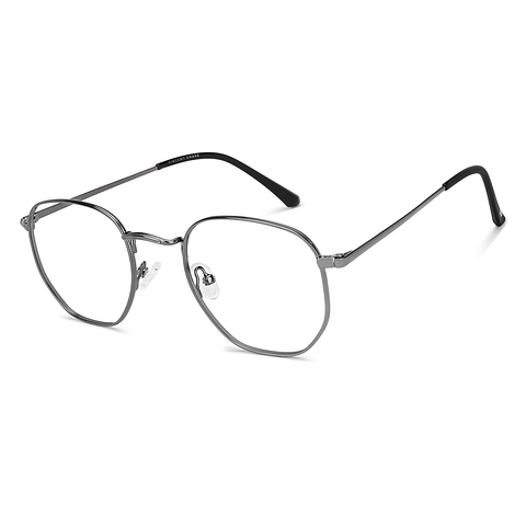 Vincent Chase Online Dark Gunmetal Full Rim Square right side
