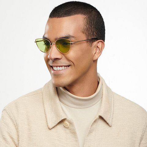 Vincent Chase Online Gold Full Rim Cat Eye right side
