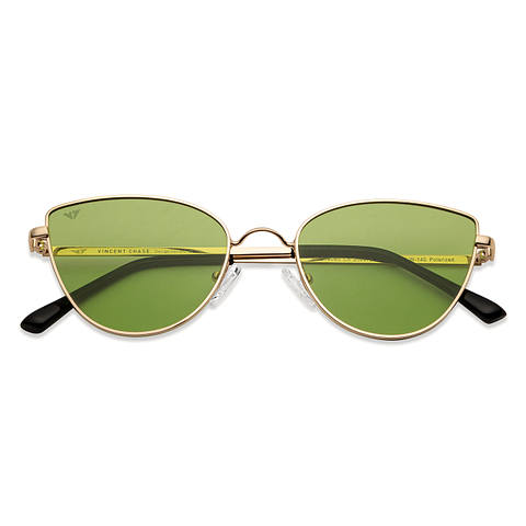 Vincent Chase Online Gold Full Rim Cat Eye left side