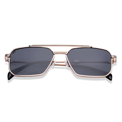 Vincent Chase Online Gold Full Rim Rectangle left side