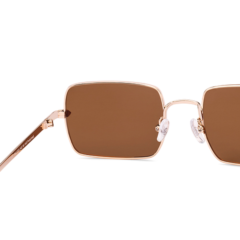 Vincent Chase Polarized Gold Full Rim Rectangle right side