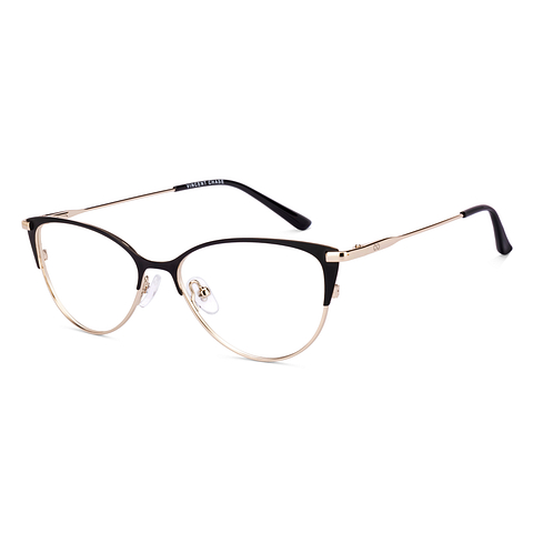 Vincent Chase Black Full Rim Cat Eye left side