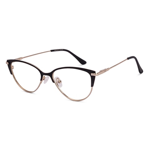 Vincent Chase Black Full Rim Cat Eye left side