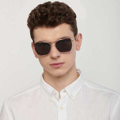 فينسنت تشيس أونلاين أسود حافة كاملة طيار left side