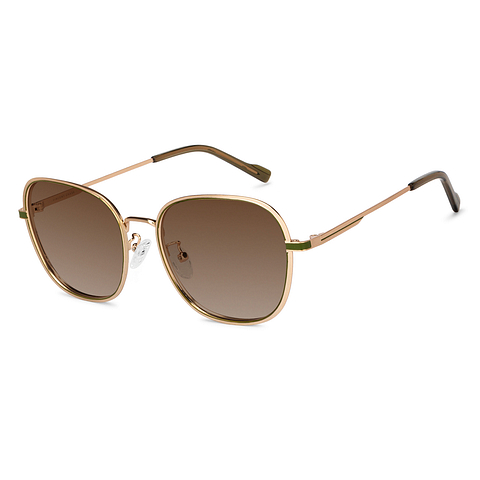Vincent Chase Online Gold Full Rim Round right side