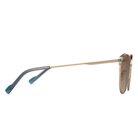 Vincent Chase Online Gold Full Rim Cat Eye left side