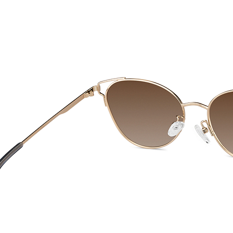 Vincent Chase Online Gold Full Rim Cat Eye right side