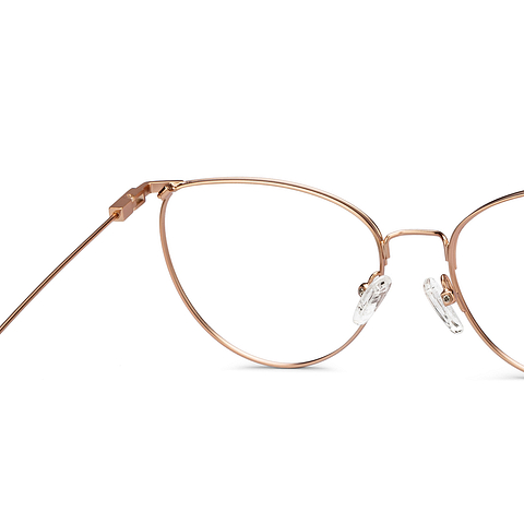 Vincent Chase Online Gold Full Rim Cat Eye right side