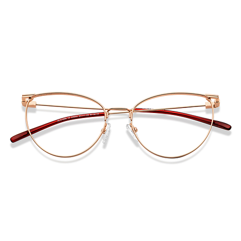 Vincent Chase Online Gold Full Rim Cat Eye left side