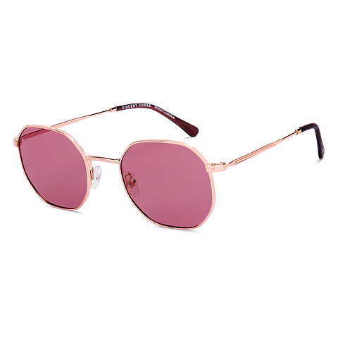 Vincent Chase Online Gold Full Rim Geometric left side