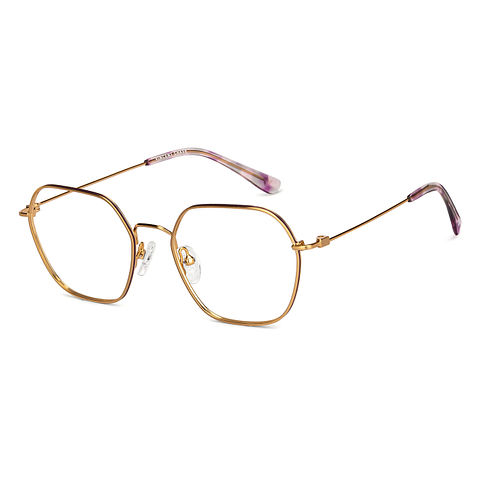 Vincent Chase Online Gold Full Rim Geometric right side