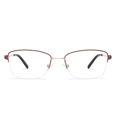 Vincent Chase Gold Half Rim Cat Eye right side