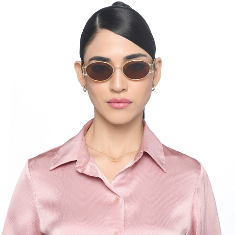 Vincent Chase Online Gold Full Rim Round right side