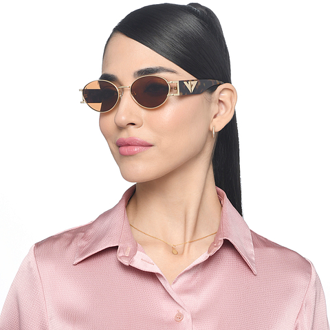 Vincent Chase Online Gold Full Rim Round left side