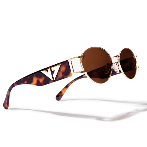 Vincent Chase Online Gold Full Rim Round left side Vincent Chase Online Gold Full Rim Round left side