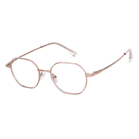 Vincent Chase Gold Full Rim Geometric left side