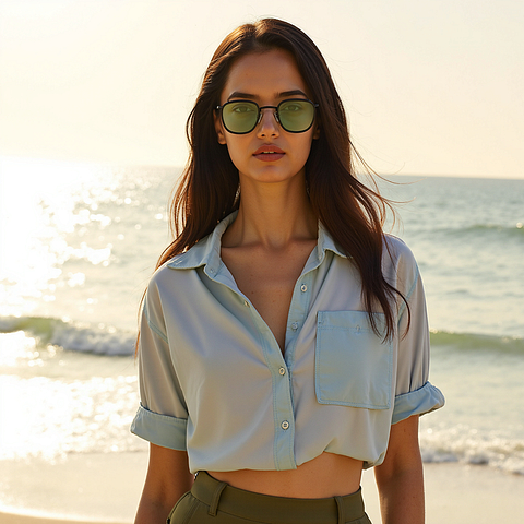 ウシャス SALE】DeepV ブラジャー(パッドなし) グレースフルフラワー